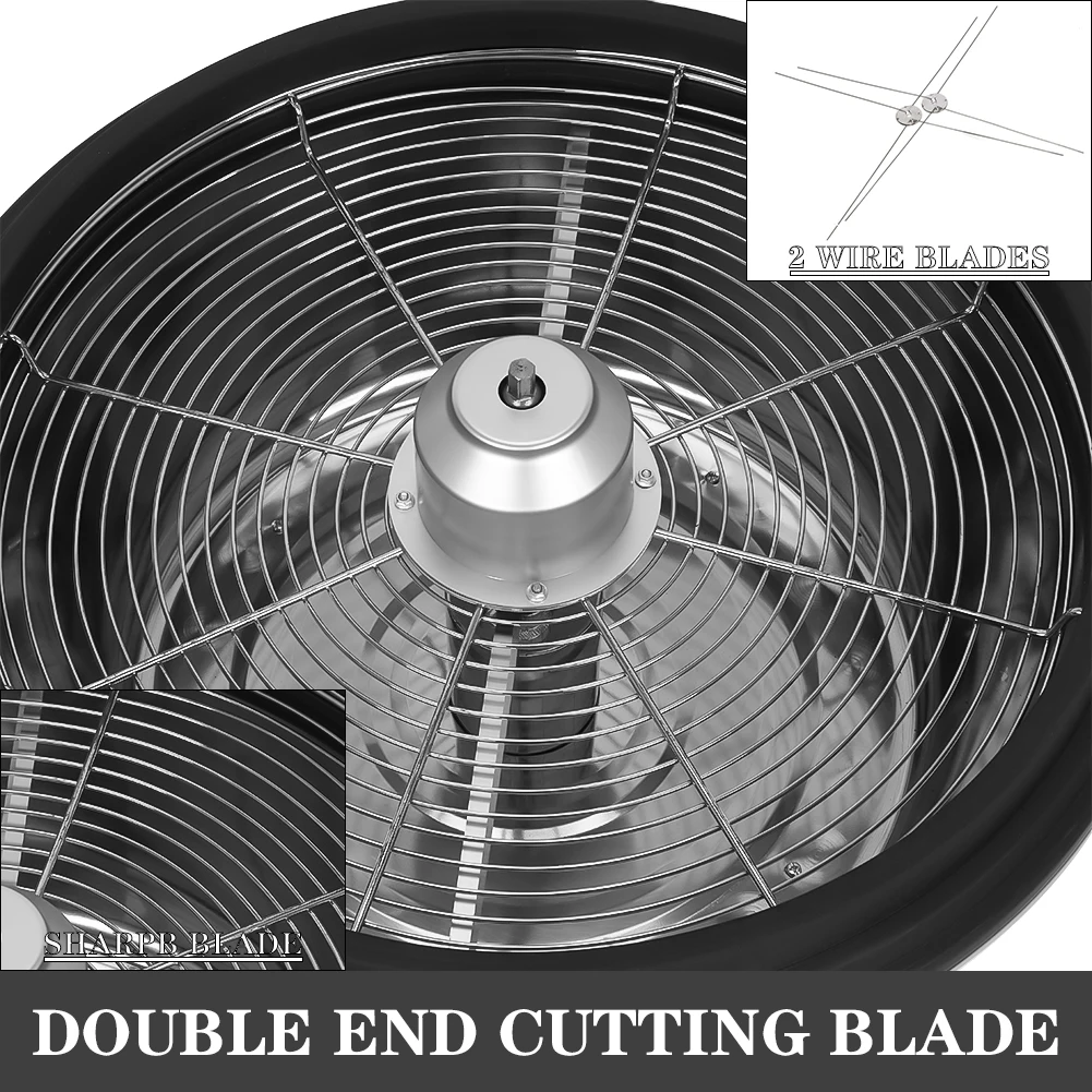 19 ''2 w 1 instrukcja elektryczna hydroponicznych miska trymer suche mokre liści Bud trymer wykończenia Reaper Cutter dla roślin Bud kwiat