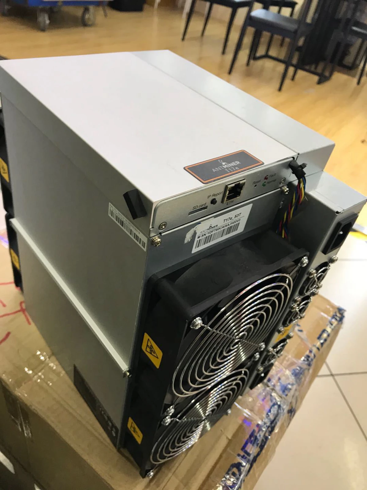 Antiminer-máquina de minería t17 42th btc, placa controladora asic antminer, t17e 53t t17Plus 64th