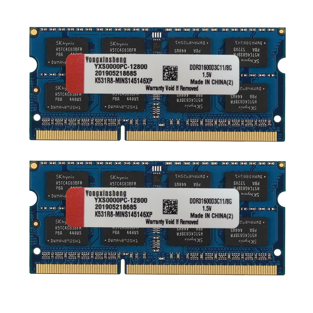 DDR3 Memory 2GB 4GB 1066MHZ 1333MHZ RAM PC3-8500S 10600S 1.5V 204pin Notebook RAM Laptop Memory PC3-12800S DDR3 8GB 1600MHZ RAM