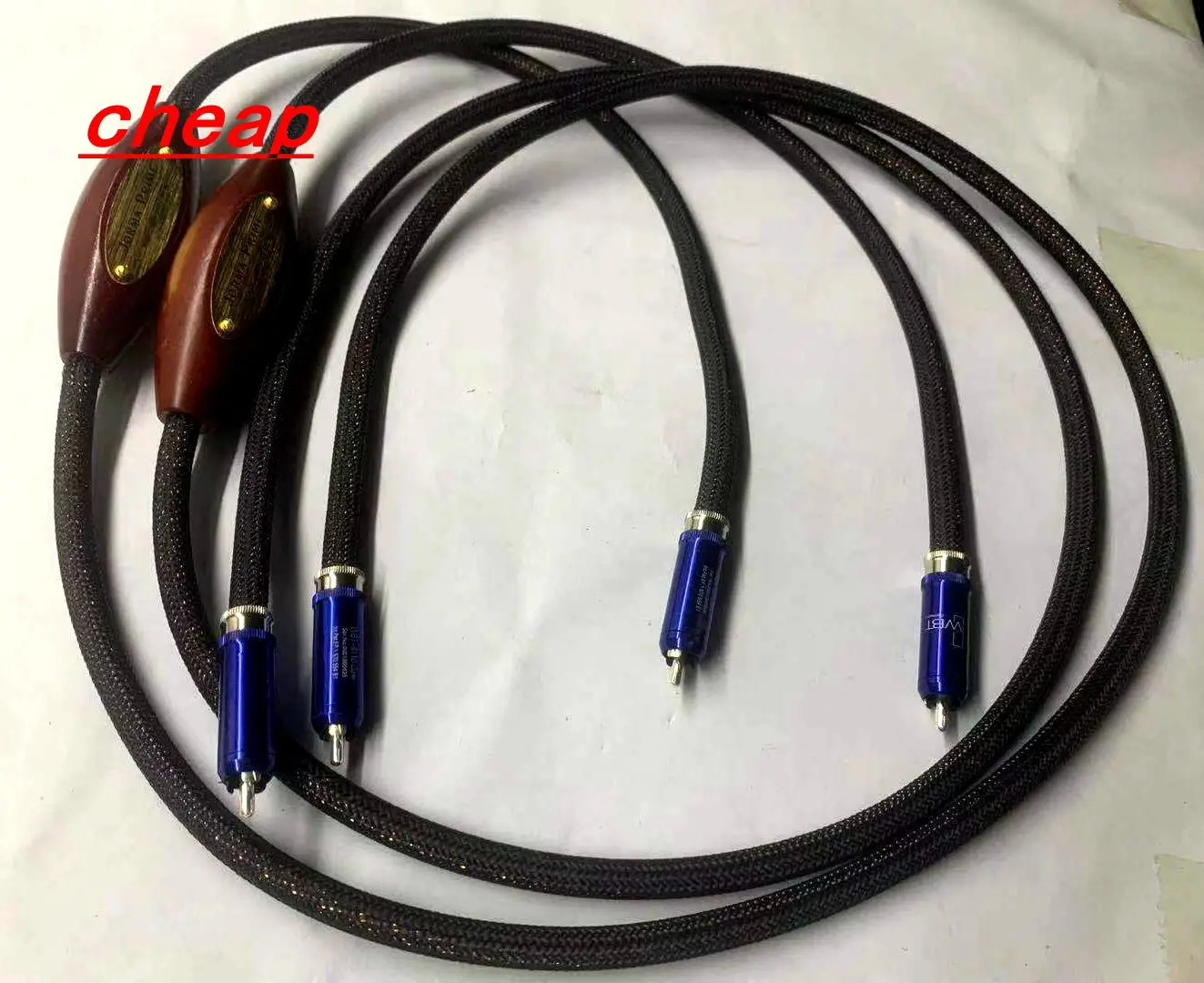 Cavo di interconnessione Jorma Prime Statement con spina connettore RCA WBT-0110Ag