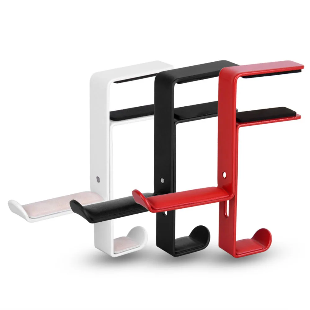 POYATU Headphone Stand For Bose Headphone Bracket For Razer Wall Headset Holder For SONY Hanger Under Desk Hook For JBL Display