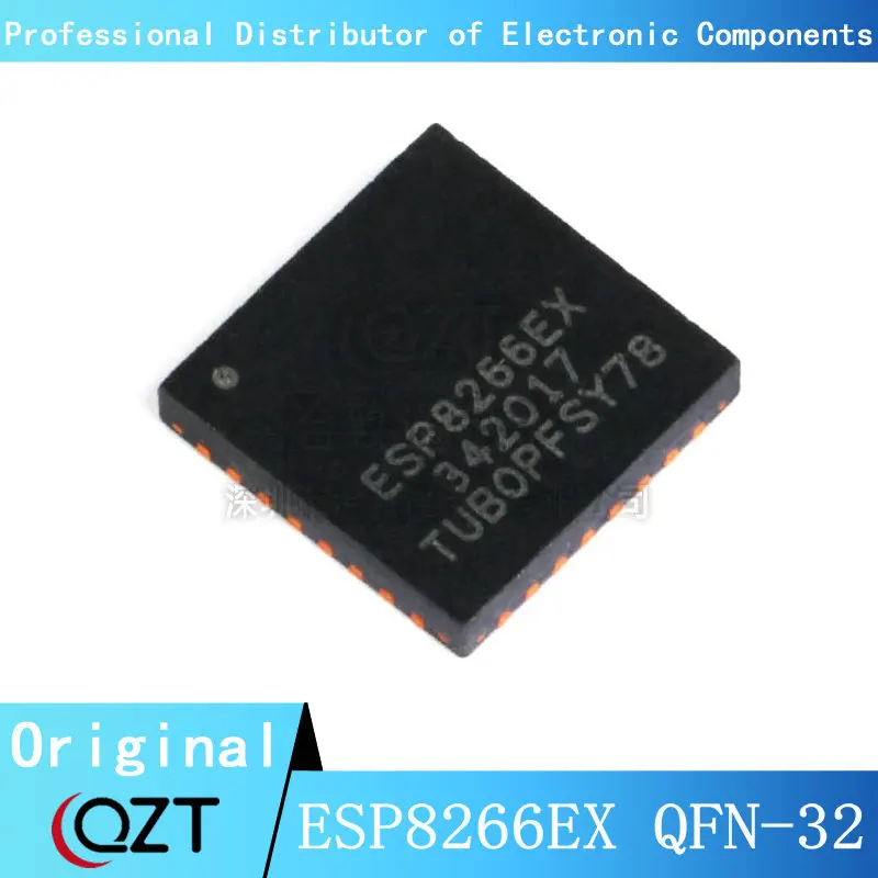 10pcs/lot ESP8266EX QFN ESP8266 ESP8266E QFN-32 chip New spot