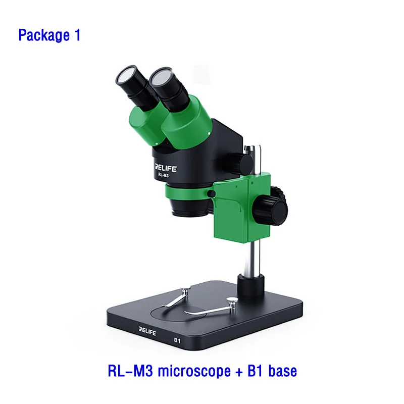 Microscopio binoculare Stereo trinoculare 7-45X lente d\'ingrandimento per microscopio con Zoom continuo per dispositivo di riparazione elettronica