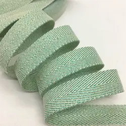 25 articoli oro Lurex Twill fettuccia nastro di cotone 1.6cm 5 yarde per regalo imballaggio floreale artigianato fatto a mano natale festa di nozze Deco