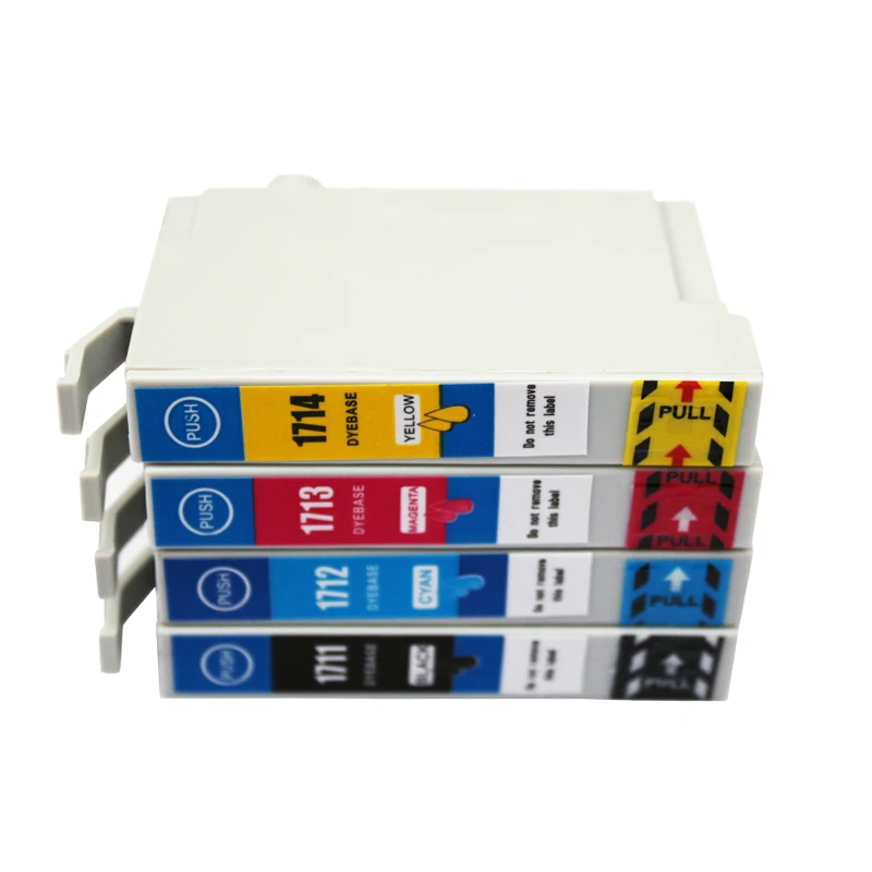 4pk T1711 T1712 T1713 T1714 ink cartridge For Expression Home XP33 XP103 XP203 XP207 XP303 XP306 XP403 XP406 XP313 XP413 Printer