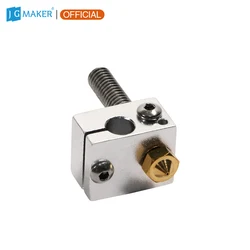 Jgmaker a5s/a5/magic/a3s 3d bocal de impressora terno kit hotend garganta com bloco aquecido