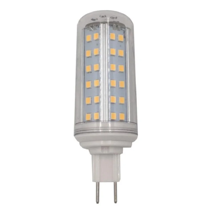 

G8.5 Led corn bulb Light 12w PLC Light 120lm/w with cover replce G8.5 halogen lamp AC85-265V