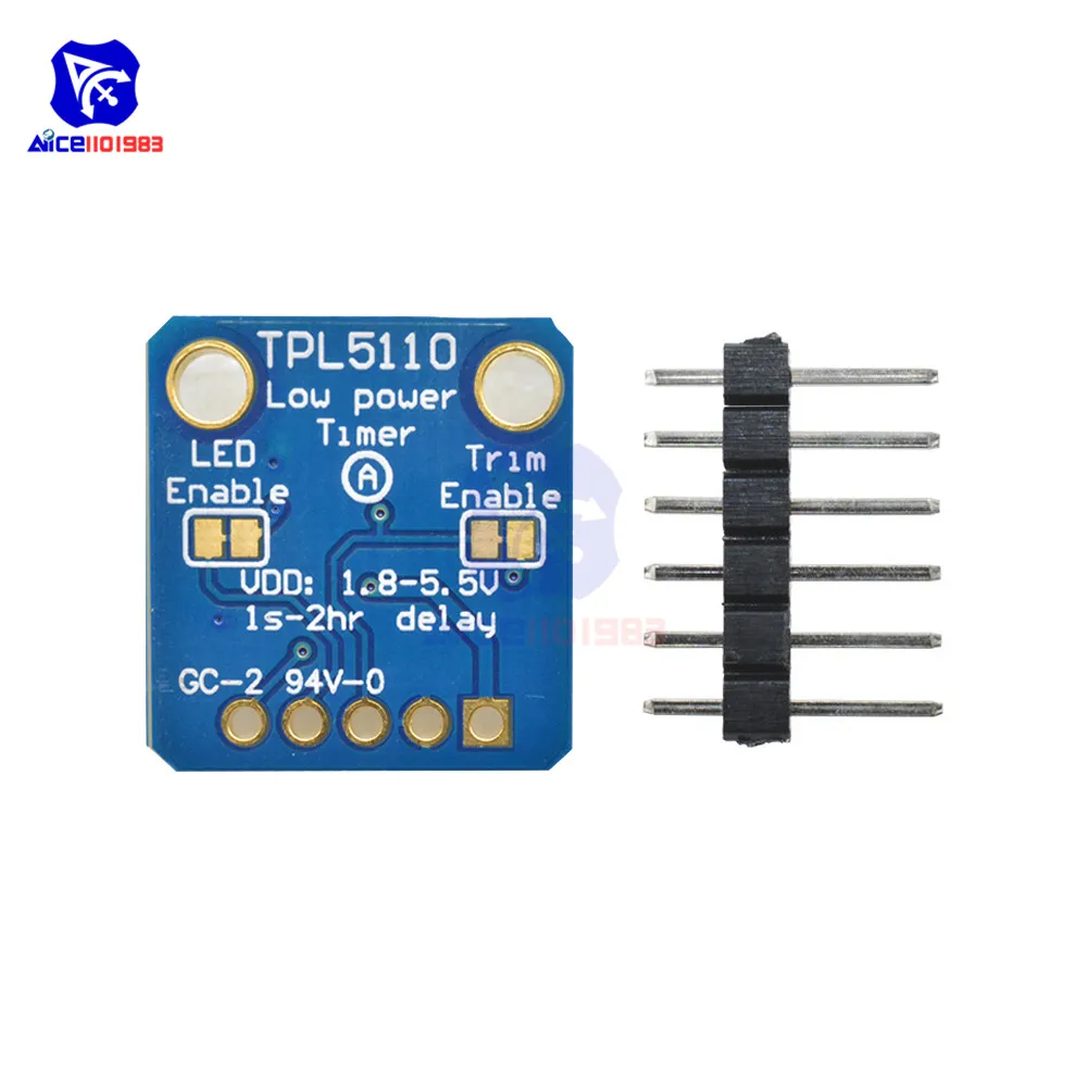 diymore TPL5110 Low Consumption Timer Module Swtich Button Development Board Breakout Module for Arduino