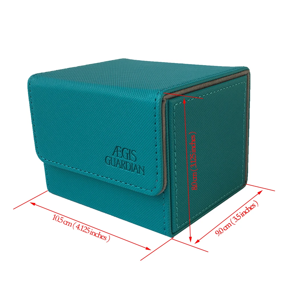 AEGIS GUARDIAN Side Loading Card Box Deck Case Mtg  Yugioh Card Binder: 100+ Deck Box