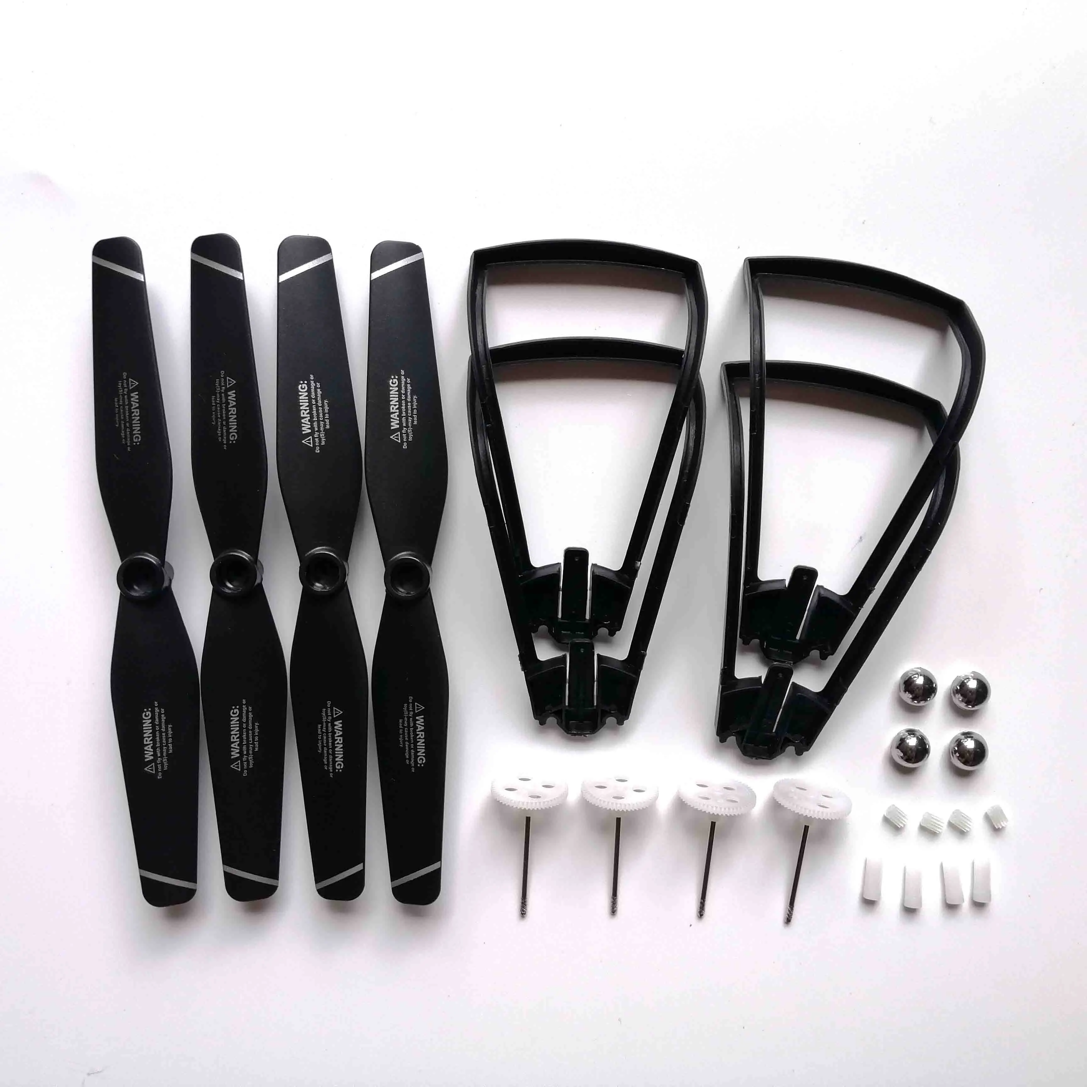 S165 Drone SG106 Wifi FPV Drone RC Quadcopter Spare Parts Accessories Principal Axis Gear blades frame propeller cover set