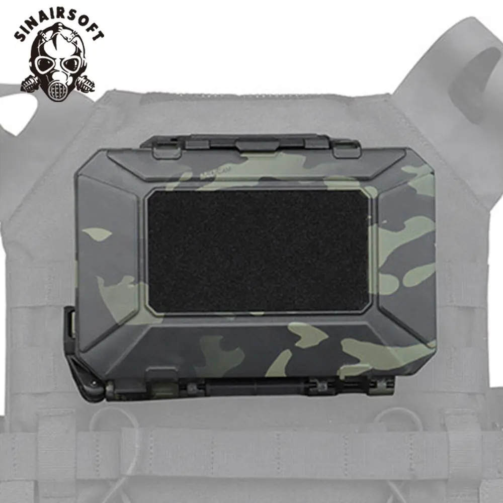 SINAIRSOFT Custodia di sicurezza tattica per pistola con imbottitura in schiuma Airsoft Custodia per pistola Scatola protettiva Cassetta degli attrezzi Valigia Accessori per la caccia