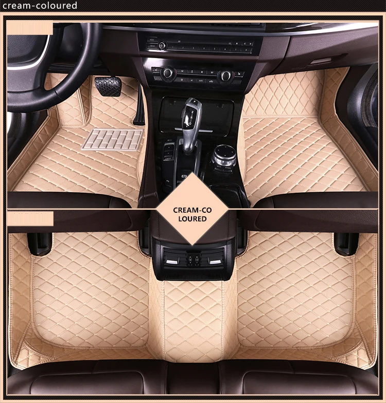 

Custom car floor mat for Mitsubishi Pajero Sport Outlander Grandis ASX LANCER GALANT Eclipse Cross foot mats auto carpet styling