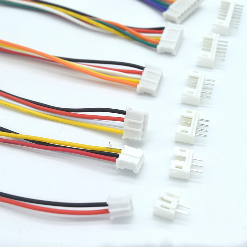 10Sets Micro Mini JST 2.0 PH Connector Male Female Plug Wires Cables Socket 200MM 26AWG 2/3/4/5/6/7/8/9/10 Pin