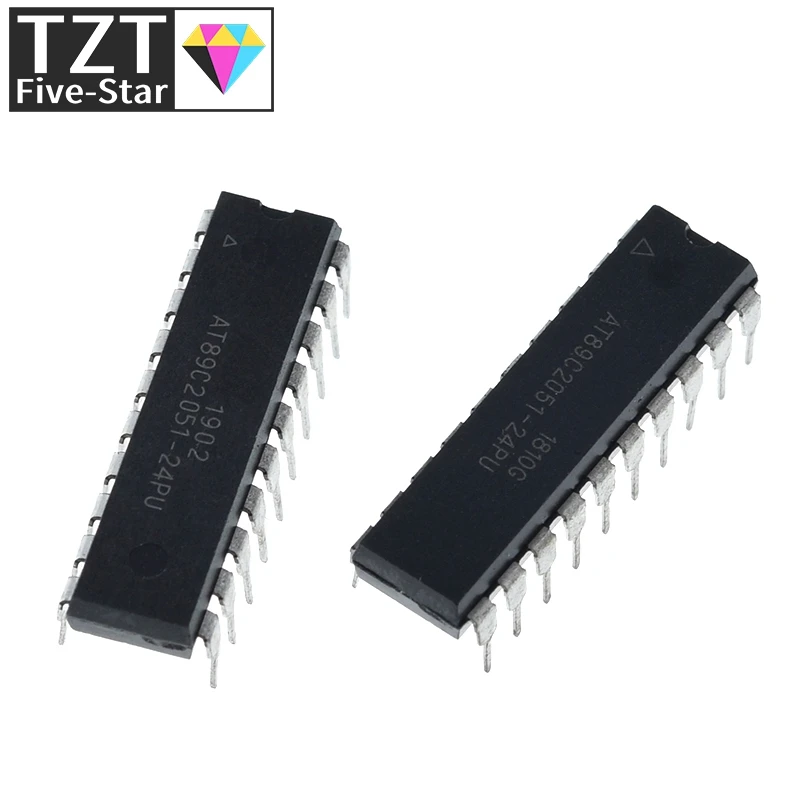 1/3 Stück AT89C2051-24PU AT89C2051 Spannungsreglermodul – Detail 2