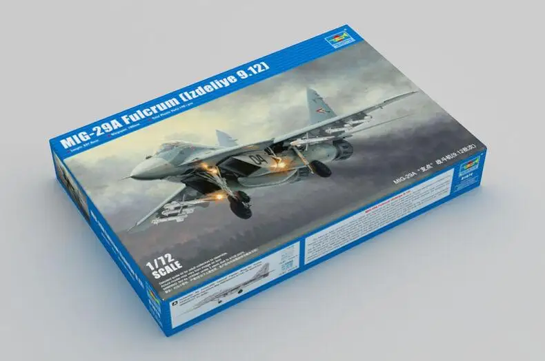 

Trumpeter model 01674 1/72 MIG-29A Fulcrum (Izdeliye 9.12)