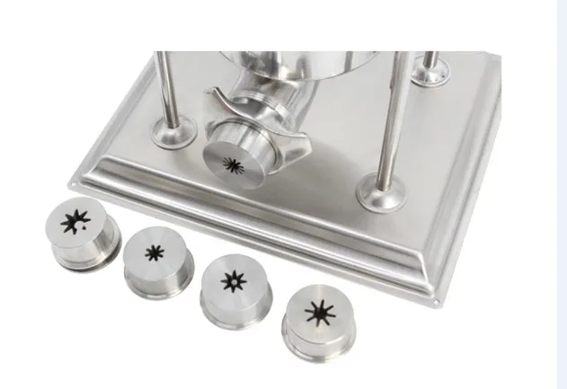 Máquina de aço inoxidável comercial 5l churros com fritadeira elétrica 12l churros espanhol fabricante lanche com alta qualidade