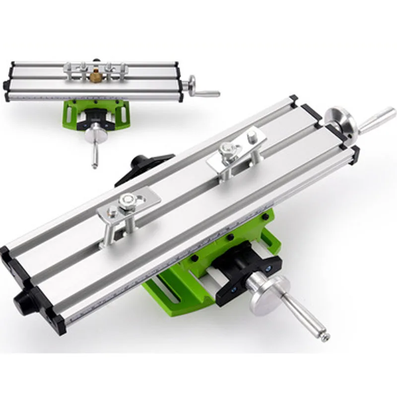 Table de Travail Fonctionnelle pour Mini Perceuse, Étau de Fixation, Axe X et Y, Réglage des Coordonnées