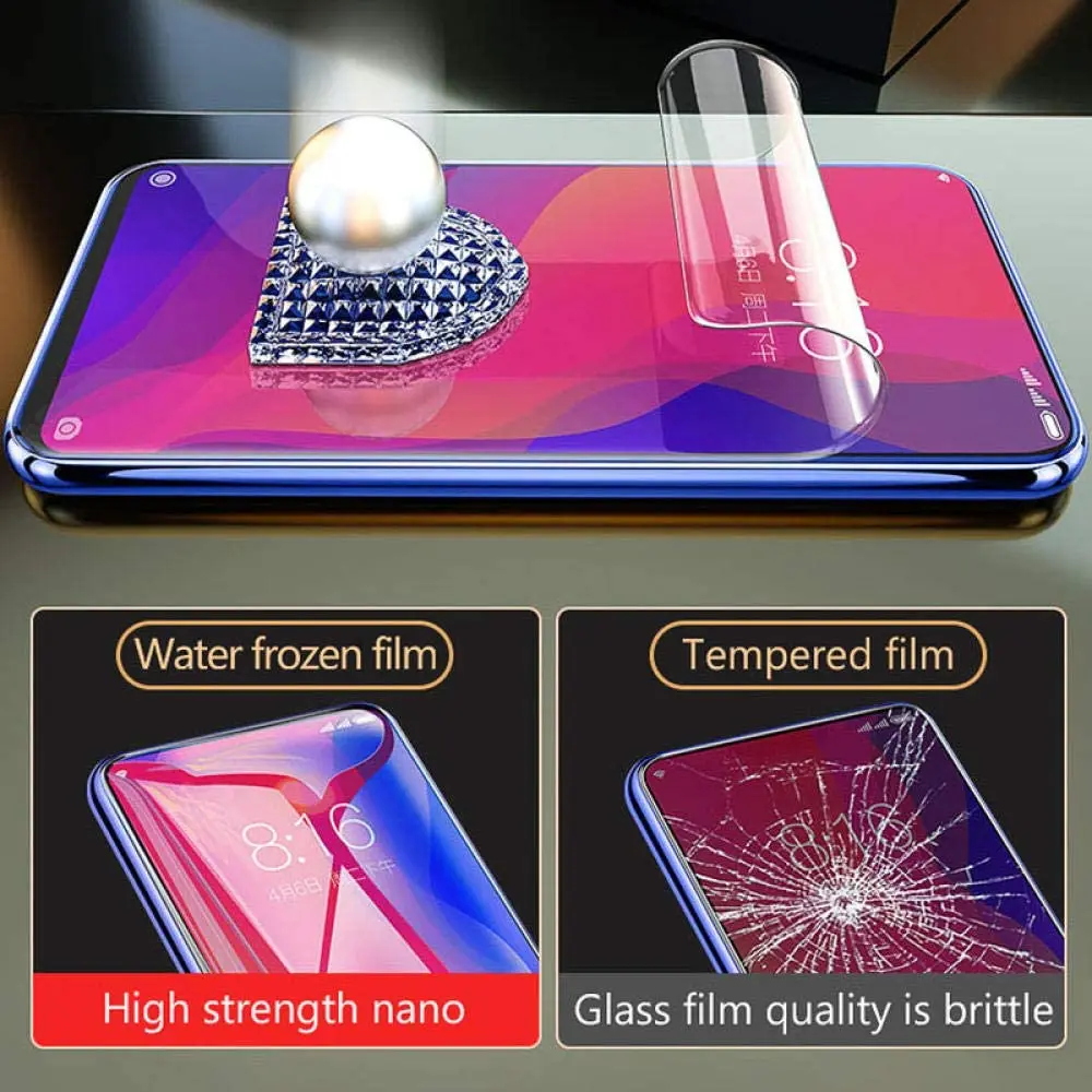 For OPPO A1k A5s A7n A9x AX5s F11 Pro K3 Realme 3 Pro C2 Screen Protector Hydrogel Film Protect 9H 2.5D