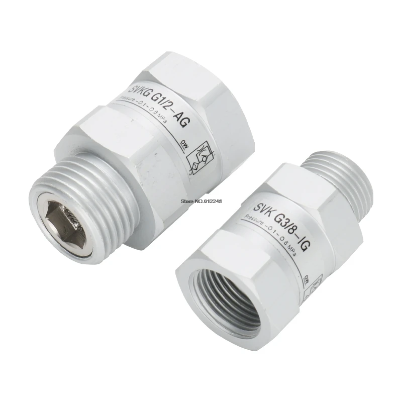 

Vacuum Logic Valve SVK SVKG Large Flow Check Valve Safety Valve G1/8 G1/2 G3/8-IG G1/4-IG