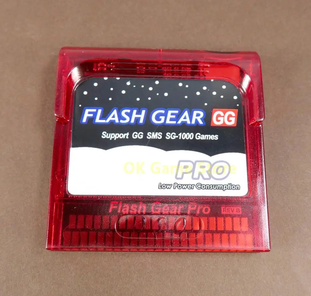1pc/lot For SEGA Game Gear GG Card box Flash Gear Pro Flash Card Low Power For Sega GG Saving Power Cartridge Card Pcb Board view 4