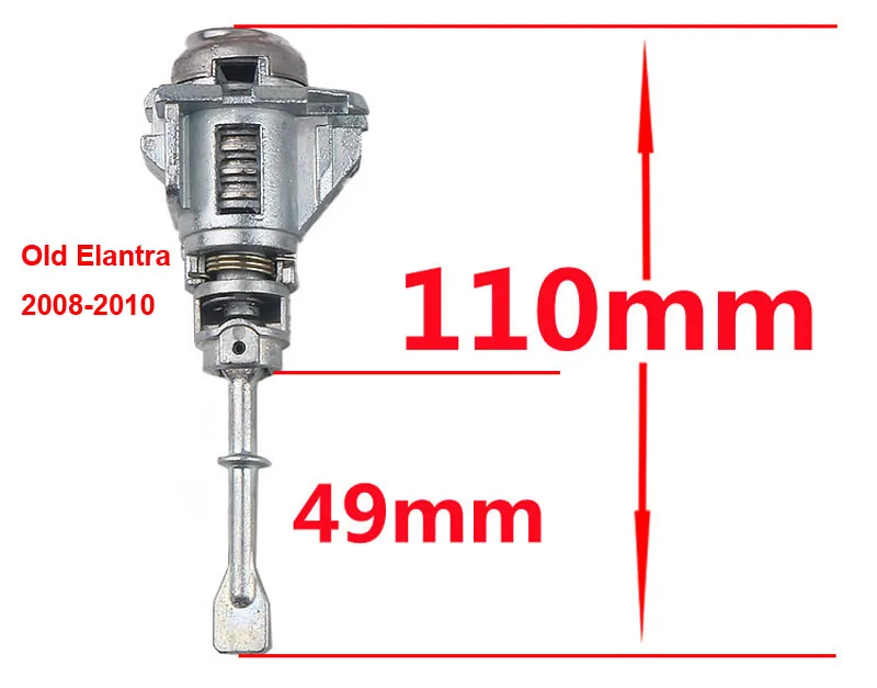 Cilindro serratura Auto per Hyundai Elantra 2008-2016 cilindro serratura Auto porta sinistra