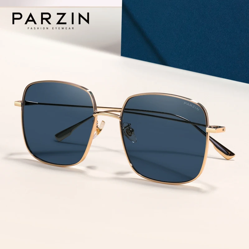 

PARZIN Sunglasses Women Fashion Nylon Alloy Driving Sun Glasses UV400 Eyewear with Original Case Beach Lunette De Soleil Femme