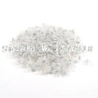 

500 Pcs 9mm x 19mm Plastic Safe Closed End Wire Connectors Caps