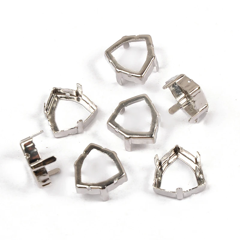 YANRUO 4706 Trilliant Claw Settings Metal Gold And Silver Strass Crafts Stones Crystal Rhinestones For Decoration