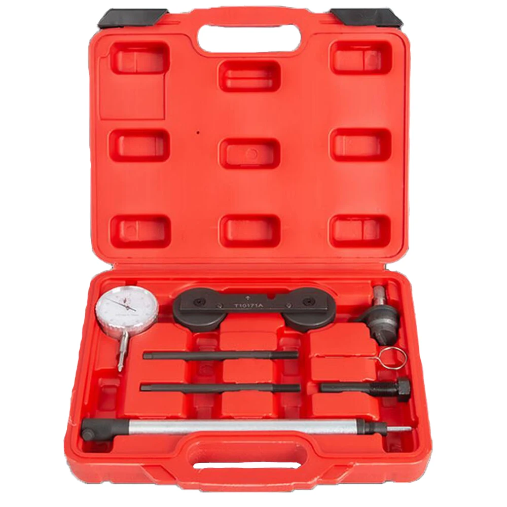 

High quality T10171A Engine Timing Tool For VW AU-DI 1.4/1.6FSi 1.4 TSi 1.2TFSi/FSi Inc Dial Gauge Tdc + Locking Tools