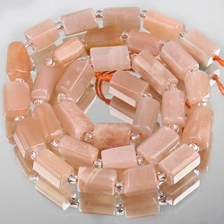Aaa Natuurlijke Cilinder Zonnesteen Kralen 6X10Mm Facet Losse Spacer Kralen Voor Sieraden Maken Diy Oorbel Armband Ketting 7.5Inches