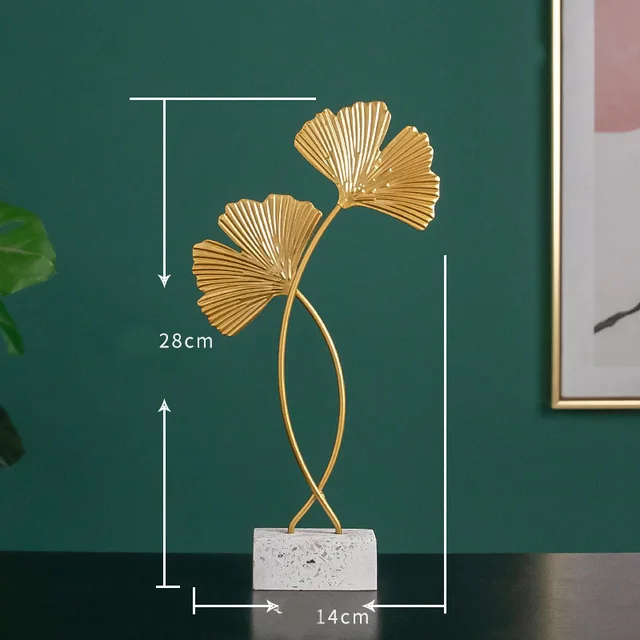 Nordic Luxe Goud Hars Sculptuur Technologie Decoratie Woonkamer Eetkamer Grid Veranda Wijn Tv Kast Decoratie Gift