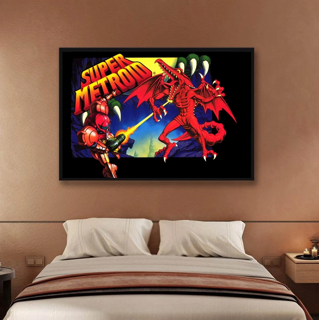 Super Metroid  Game Poster Home Wall Painting Decoration (No Frame)