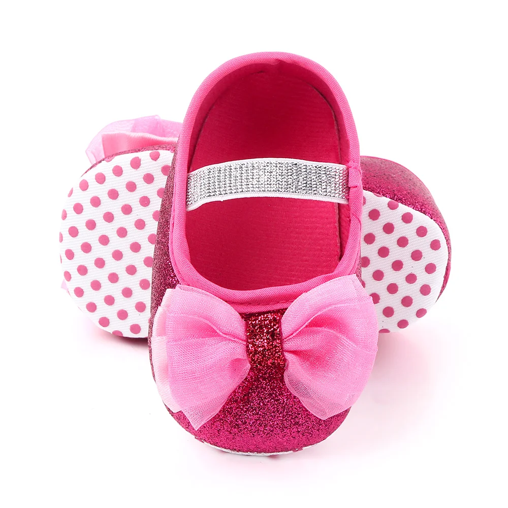 Autumn Baby PU Leather Baby Boy Girl Baby Princess Shoes Bow Fringe Soft Soled Non-slip Footwear Leather Crib Shoes