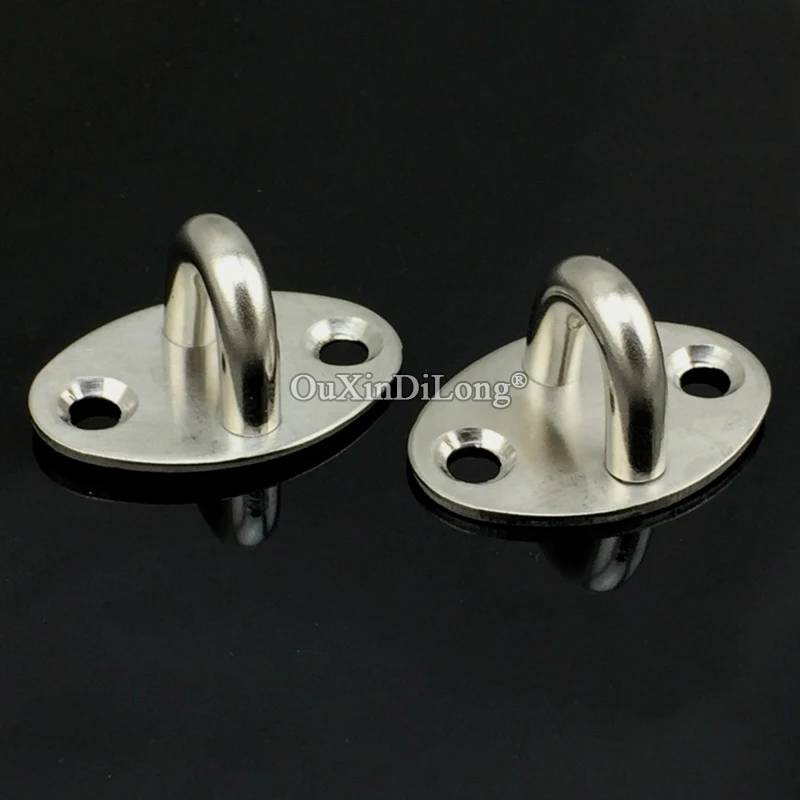 Brand New 2PCS Stainless Steel Door Window Hook Base Windproof Hook Base Ceiling Hanging Code Base Window Hardware Accessories