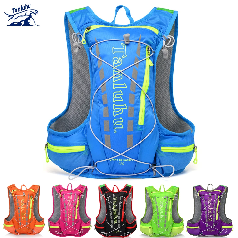 Hydration Vest Backpack Waterproof Bike Cycling Ultralight Marathon Bladder Pack Triathlon Water Bag Knapsack Running Climbing