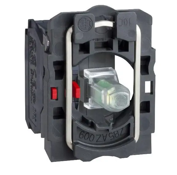 

ZB5AW0B42C ZB5AW0B42 Red light block with body/fixing collar with integral LED 24V 1NC