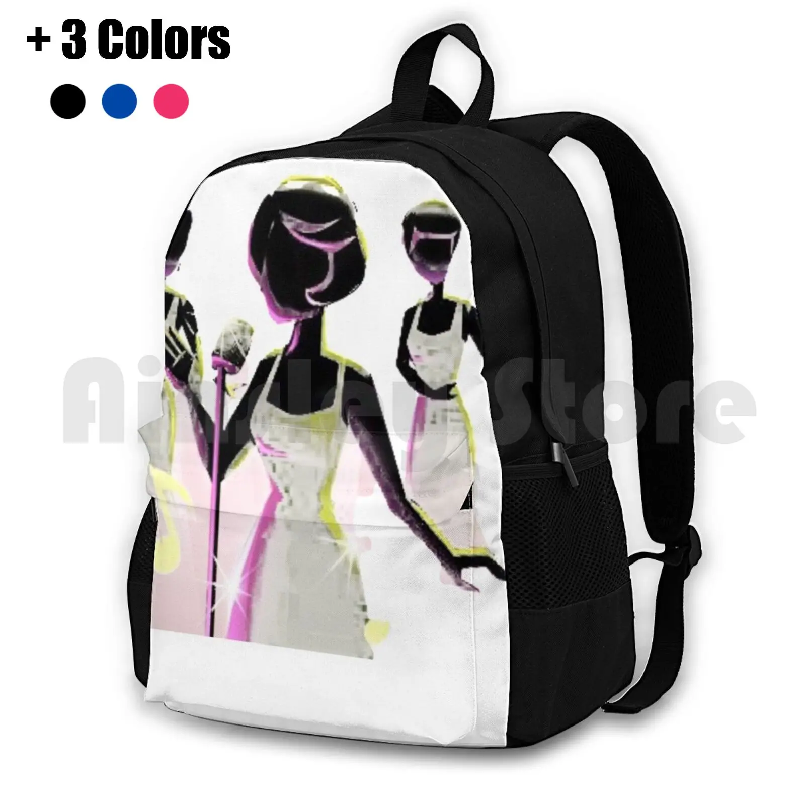 The Live On The Stage Outdoor Hiking Backpack Waterproof Camping Travel Diana Ross Diana Ross The The Music Pop Soul Motown R B