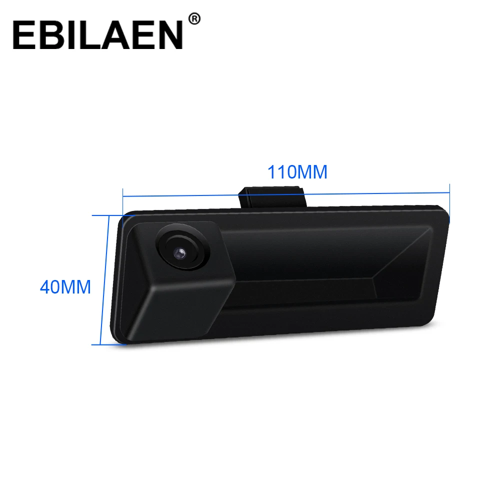 Car Trunk Handle Rear View  Camera With Waterproof  Parking Line DC 12V For BMW  E60 E61 E70 E71 E72 E82 E84 E90 E91 Camera