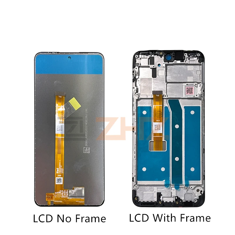 For LG K52 K62 LCD Display Touch Screen Digitizer Assembly With Frame K520 K525 Display Replacement Repair Parts 6.6\