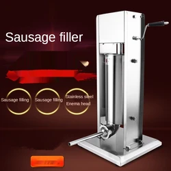 3L 5L 7L Manual Sausage Stuffer Filler Vertical Stainless Steel Meat Grinder Blender Processor Sausages Filling Machine