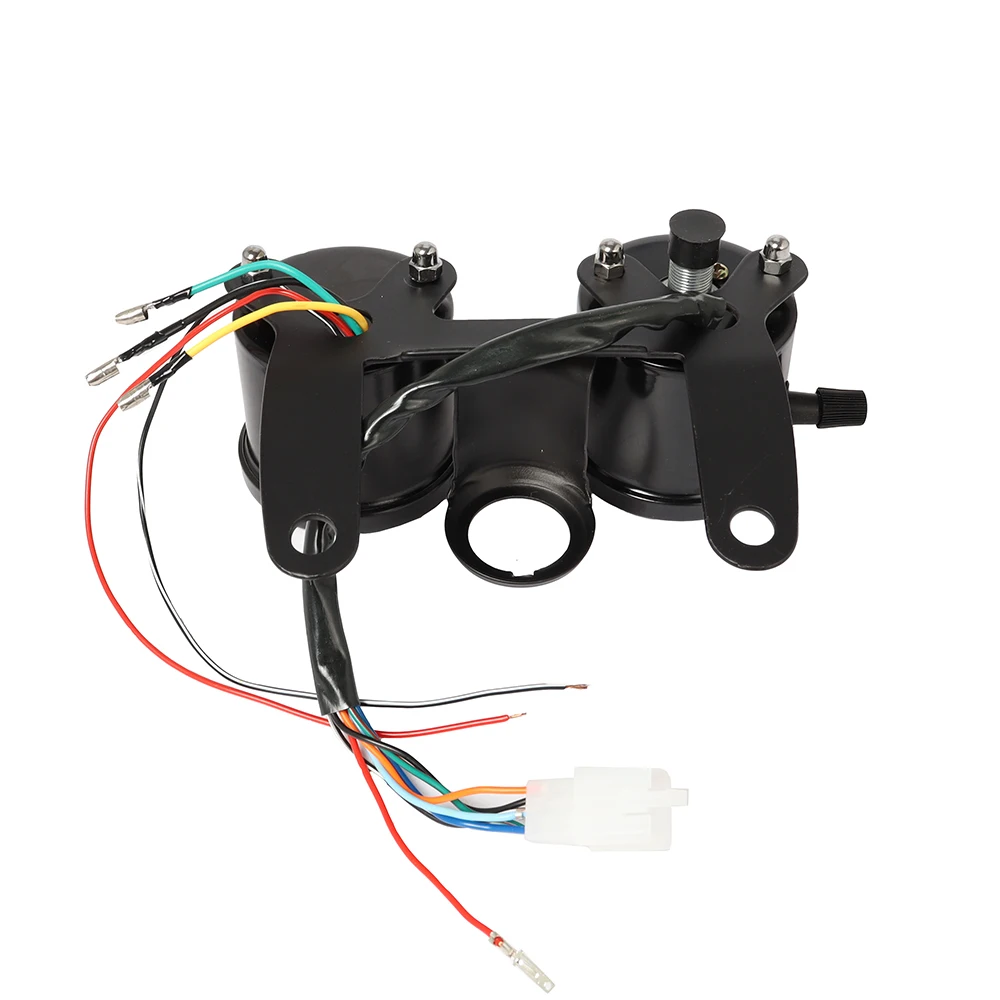 Picture 7: 2 in 1 Motorcycle Odometer Speedometer Tachometer Modified LED Speed Meter Gauge Motorbike Odometer Universal For Cafe Racer