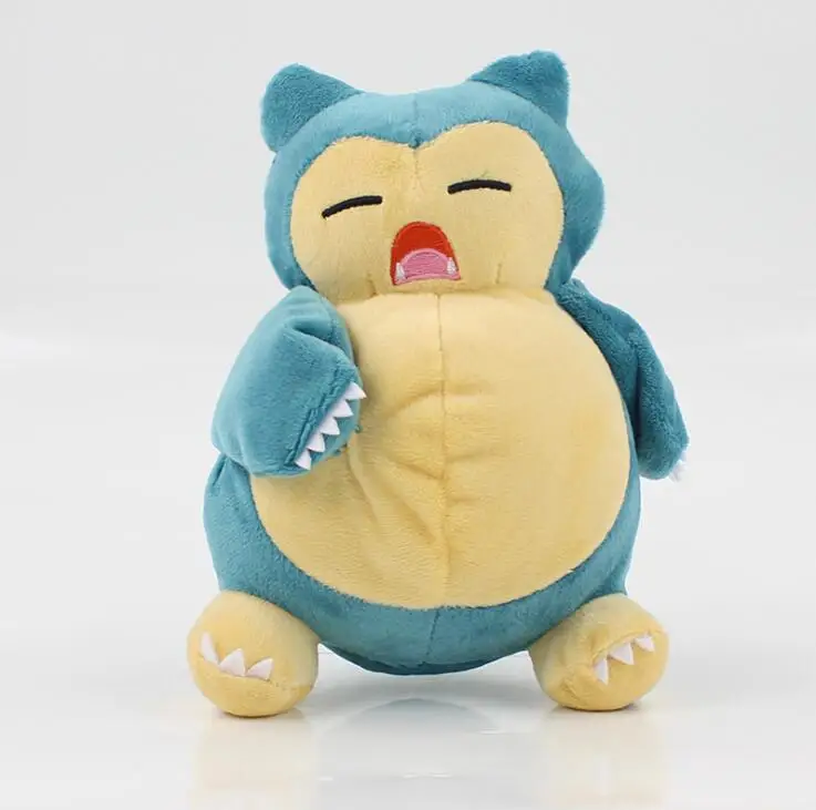 20cm Pokemon Snorlax Plush Toys  Movie PikachuAnime New Rare Soft Stuffed Animal Doll For Christmas Gift