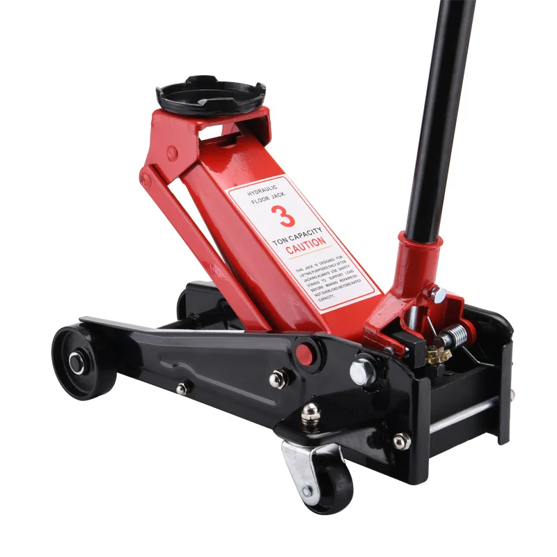 Martinetto portatile idraulico sottile automatico di grande tonnellaggio 3T Strumento di manutenzione automatica Martinetto piccolo