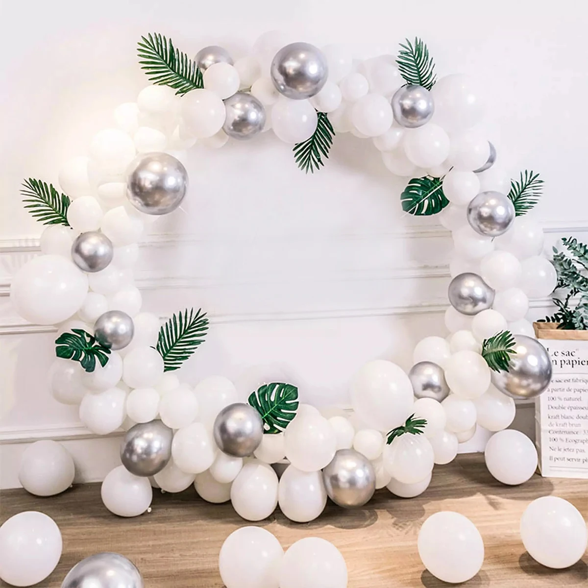 Round Balloon Arch Balloon Circle Stand Holder Frame Ring Birthday Baloon Decor Wedding Party Decorations Baby Shower Background