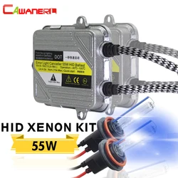Cawanerl 55W Xenon KIT HID Bulb Ballast 4300K-10000K H1 H3 H4 H7 H8 H9 H11 9005 HB3 9006 HB4 9007 881 Car Headlight Fog Light