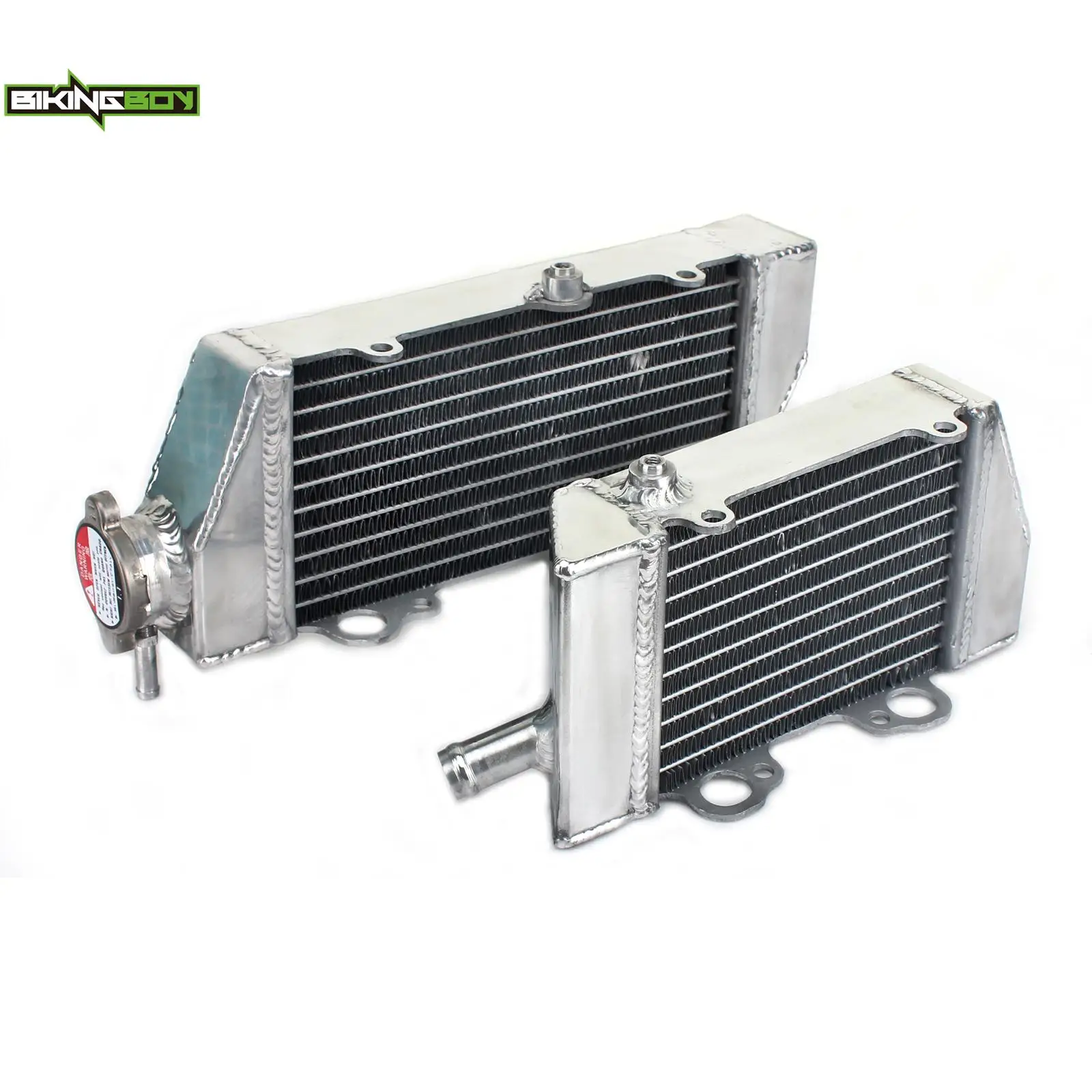 BIKINGBOY For KTM SX85 05 06 07 08 09 10 11 12 13 14 15 16 17 18 19 20 21 SX105 2006-2011 Engine Radiator Cooling Water Cooler