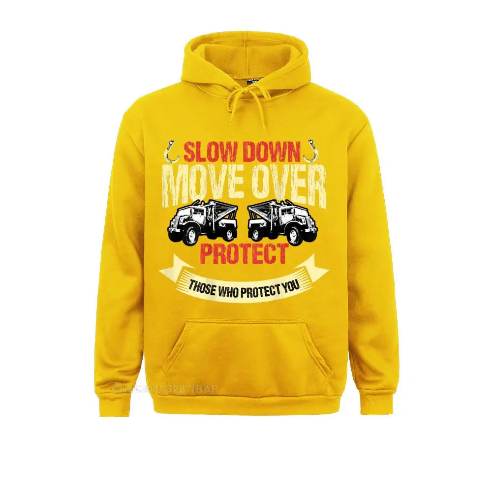 Tow Truck Driver Image On Back Of Shirt Hoodie Mens Plain Crazy Hoodies Father Day Sweatshirts Hip Hop Long Sleeve Sportswears