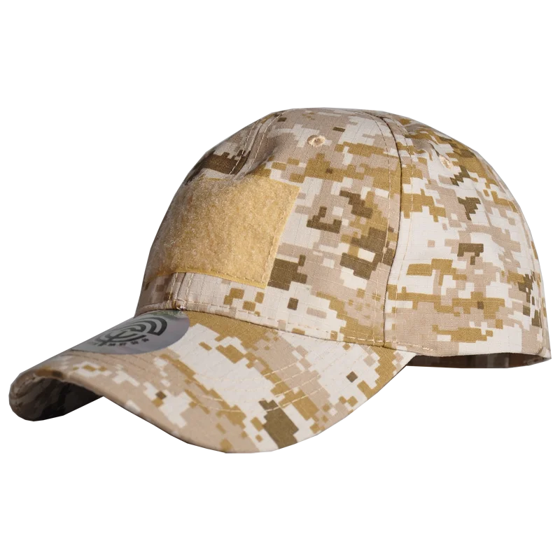 HAN WILD-Sombrero de camuflaje para hombre y mujer, gorra de béisbol para deportes al aire libre, caza, táctica, militar, bordado