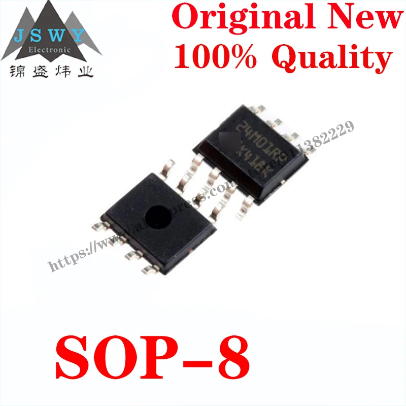 

10~100PCS M24M01-RMN6TP SOP8 24C01RP Electrically Erasable Programmable Read-Only Memory IC Chip for module arduino Free Shiping