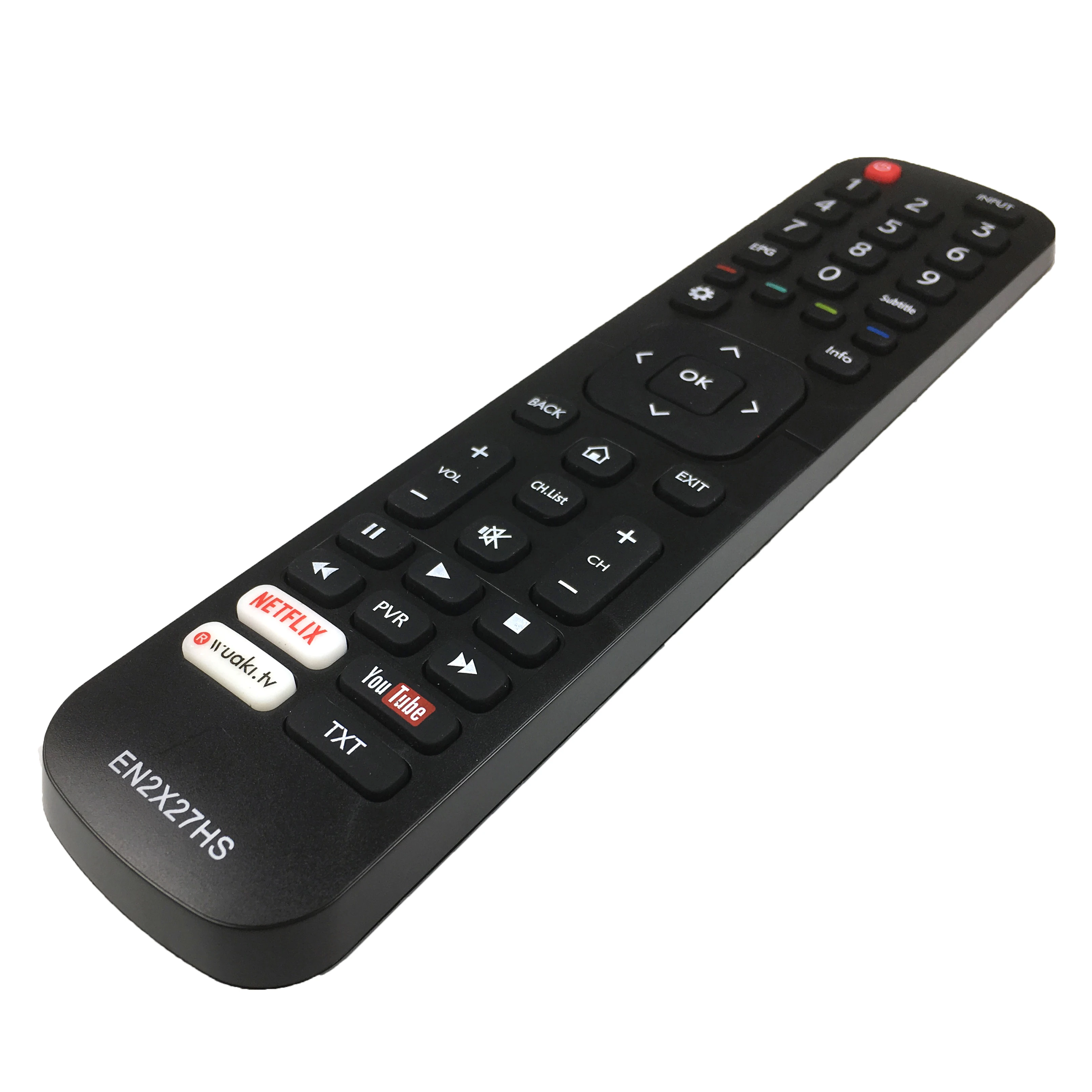 Nowy pilot zdalnego sterowania EN2X27HS dla hi sense tv H55M3300 H50M3300 H49M3000 H49M2600 H43MEC3050 H75M7900 H65M7000